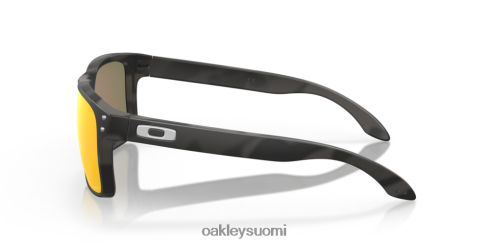 Oakley holbrook black camo -kokoelma prizm rubiinilinssit, musta camo-kehys silmälasit 2T48V458