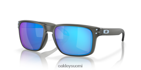 Oakley holbrook encircle -kokoelma Prim safiiri polarisoidut linssit, mattaharmaa savukehys silmälasit 2T48V4621