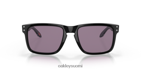 Oakley holbrook korkearesoluutioinen kokoelma primin harmaat linssit, kiillotettu musta kehys silmälasit 2T48V4624