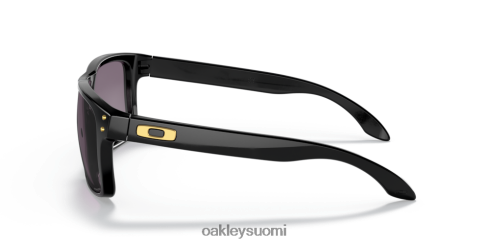 Oakley holbrook (matalan sillan istuvuus) primin harmaat linssit, kiillotettu musta kehys silmälasit 2T48V4795