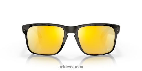 Oakley holbrook motogp kokoelma prizm 24k polarisoidut linssit, mattamusta kilpikonnarunko silmälasit 2T48V4635