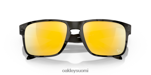 Oakley holbrook motogp kokoelma prizm 24k polarisoidut linssit, mattamusta kilpikonnarunko silmälasit 2T48V4635