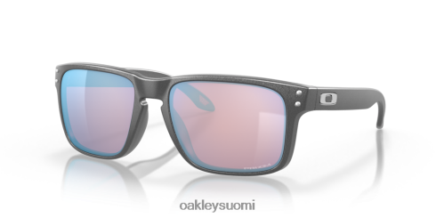 Oakley holbrook prizm lumisafiirilinssit, teräsrunko silmälasit 2T48V471