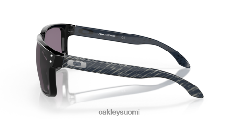 Oakley holbrook xl korkearesoluutioinen kokoelma primin harmaat linssit, kiillotettu musta kehys silmälasit 2T48V4935
