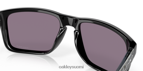 Oakley holbrook xl korkearesoluutioinen kokoelma primin harmaat linssit, kiillotettu musta kehys silmälasit 2T48V4935