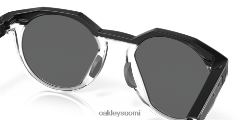 Oakley hstn Prim mustat polarisoidut linssit, mattamusta kehys silmälasit 2T48V499