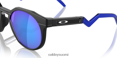 Oakley hstn (low Bridge sovi) Prim safiiri polarisoidut linssit, mattamusta kehys silmälasit 2T48V4782