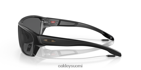 Oakley jaettu laukaus Prim mustat polarisoidut linssit, mattamusta kehys silmälasit 2T48V4301