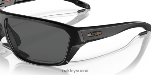 Oakley jaettu laukaus Prim mustat polarisoidut linssit, mattamusta kehys silmälasit 2T48V4301