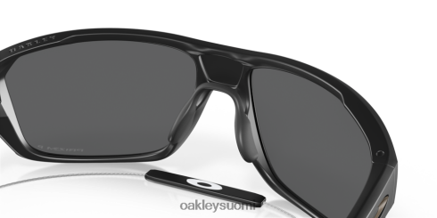 Oakley jaettu laukaus Prim mustat polarisoidut linssit, mattamusta kehys silmälasit 2T48V4301