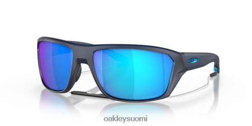 Oakley jaettu laukaus Prim safiiri polarisoidut linssit, matta läpikuultava sininen kehys silmälasit 2T48V4298