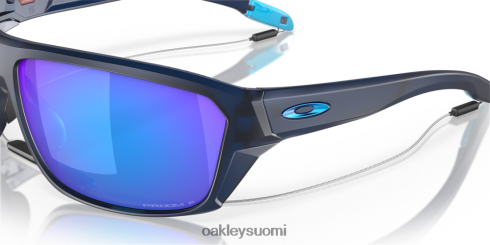 Oakley jaettu laukaus Prim safiiri polarisoidut linssit, matta läpikuultava sininen kehys silmälasit 2T48V4298