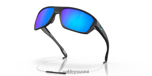 Oakley jaettu laukaus Prim safiiri polarisoidut linssit, mattamusta kehys silmälasit 2T48V4302