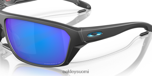 Oakley jaettu laukaus Prim safiiri polarisoidut linssit, mattamusta kehys silmälasit 2T48V4302