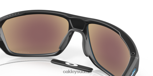 Oakley jaettu laukaus Prim safiiri polarisoidut linssit, mattamusta kehys silmälasit 2T48V4302