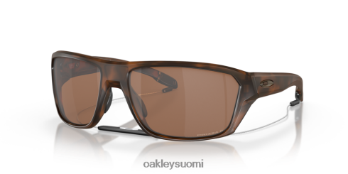 Oakley jaettu laukaus Prim volframipolarisoidut linssit, matta kilpikonnarunko silmälasit 2T48V4297