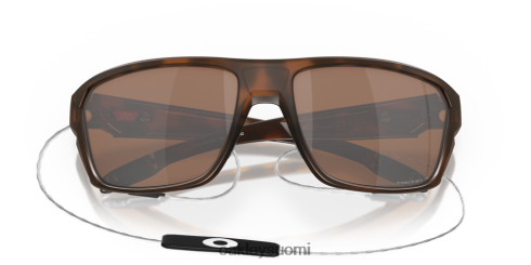 Oakley jaettu laukaus Prim volframipolarisoidut linssit, matta kilpikonnarunko silmälasit 2T48V4297