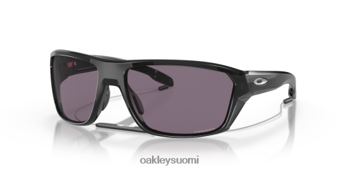 Oakley jaettu laukaus primin harmaat linssit, musta mustekehys silmälasit 2T48V4305