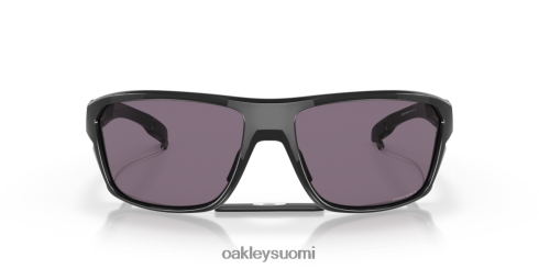 Oakley jaettu laukaus primin harmaat linssit, musta mustekehys silmälasit 2T48V4305