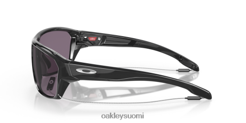 Oakley jaettu laukaus primin harmaat linssit, musta mustekehys silmälasit 2T48V4305