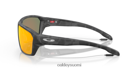 Oakley jaettu laukaus prizm rubiinilinssit, mattamusta camo-kehys silmälasit 2T48V4303