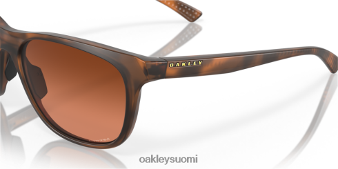 Oakley johtolinja Prim ruskeat gradienttilinssit, mattaruskea kilpikonnarunko silmälasit 2T48V41073