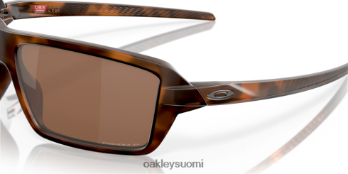 Oakley kaapelit Prim volframipolarisoidut linssit, ruskea kilpikonnarunko silmälasit 2T48V4671
