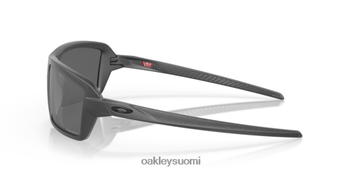 Oakley kaapelit prim mustat linssit, teräsrunko silmälasit 2T48V4667