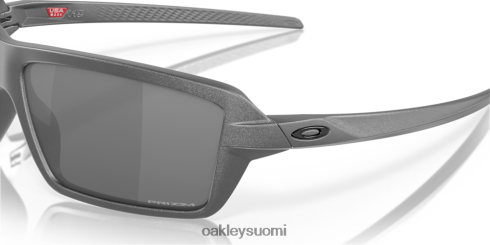 Oakley kaapelit prim mustat linssit, teräsrunko silmälasit 2T48V4667