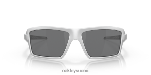 Oakley kaapelit x-silver kokoelma Prim mustat polarisoidut linssit, x-hopeakehys silmälasit 2T48V4676