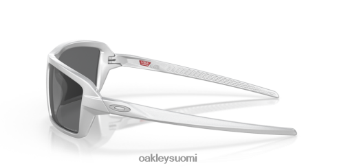 Oakley kaapelit x-silver kokoelma Prim mustat polarisoidut linssit, x-hopeakehys silmälasit 2T48V4676