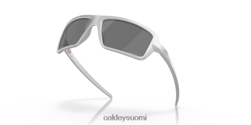 Oakley kaapelit x-silver kokoelma Prim mustat polarisoidut linssit, x-hopeakehys silmälasit 2T48V4676