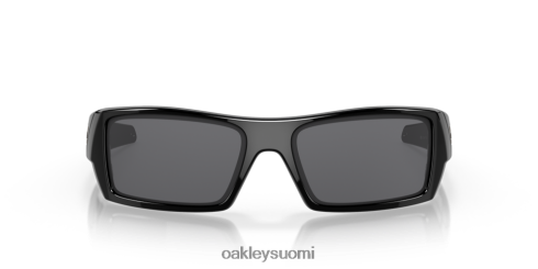Oakley kaasukannu harmaat linssit, kiillotettu musta kehys silmälasit 2T48V4313