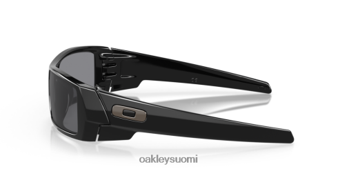 Oakley kaasukannu harmaat linssit, kiillotettu musta kehys silmälasit 2T48V4313