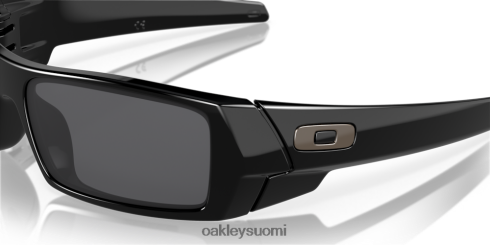 Oakley kaasukannu harmaat linssit, kiillotettu musta kehys silmälasit 2T48V4313