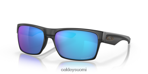 Oakley kaksipuolinen Prim safiiri polarisoidut linssit, mattamusta kehys silmälasit 2T48V4691