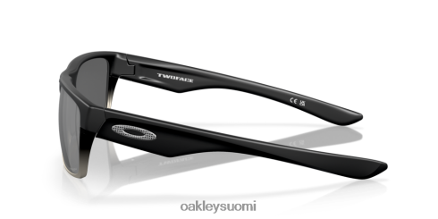 Oakley kaksipuolinen koneistuskokoelma kromi iridium linssit, matta musta kehys silmälasit 2T48V4687