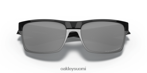 Oakley kaksipuolinen (matalan sillan sovitus) mustat iridiumpolarisoidut linssit, kiillotettu musta kehys silmälasit 2T48V4846