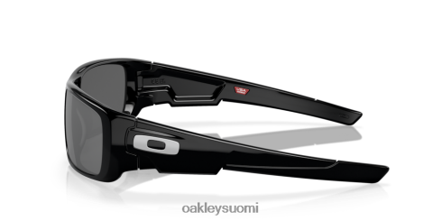 Oakley kampiakseli mustat iridiumlinssit, kiillotettu musta kehys silmälasit 2T48V4248