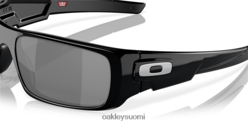 Oakley kampiakseli mustat iridiumlinssit, kiillotettu musta kehys silmälasit 2T48V4248