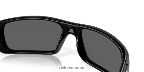 Oakley kampiakseli mustat iridiumlinssit, kiillotettu musta kehys silmälasit 2T48V4248
