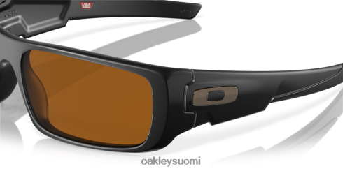 Oakley kampiakseli tummat pronssiset linssit, mattamusta kehys silmälasit 2T48V4250