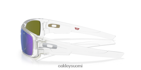 Oakley kampiakseli violetti iridium polarisoidut linssit, matta kirkas kehys silmälasit 2T48V4254