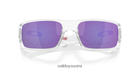 Oakley kampiakseli violetti iridium polarisoidut linssit, matta kirkas kehys silmälasit 2T48V4254