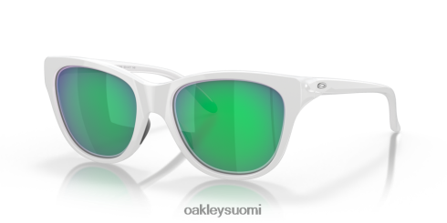 Oakley kestää jade iridium linssit, kiillotettu valkoinen kehys silmälasit 2T48V4915