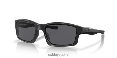 Oakley ketjulinkki harmaat polarisoidut linssit, mattamusta kehys silmälasit 2T48V4827