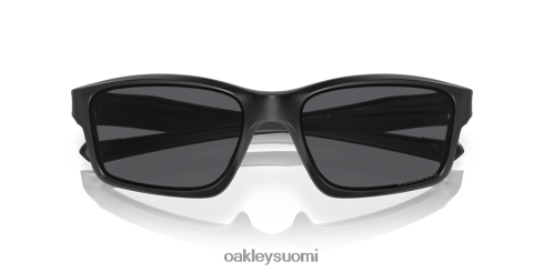 Oakley ketjulinkki harmaat polarisoidut linssit, mattamusta kehys silmälasit 2T48V4827
