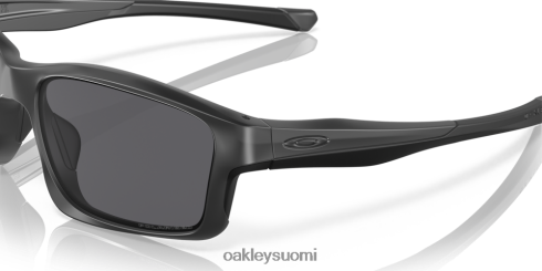 Oakley ketjulinkki harmaat polarisoidut linssit, mattamusta kehys silmälasit 2T48V4827