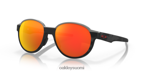 Oakley kolikonheitto (low Bridge sovi) Prim rubiinin polarisoidut linssit, mattamusta camo-kehys silmälasit 2T48V4530