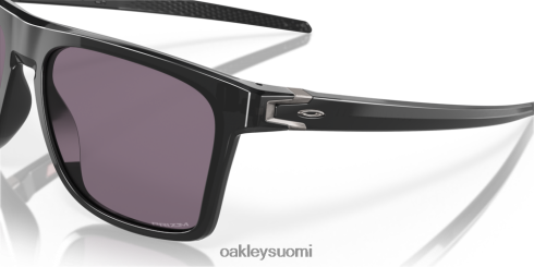 Oakley leffingwell primin harmaat linssit, musta mustekehys silmälasit 2T48V4180
